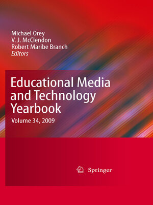 cover image of Educational Media and Technology Yearbook